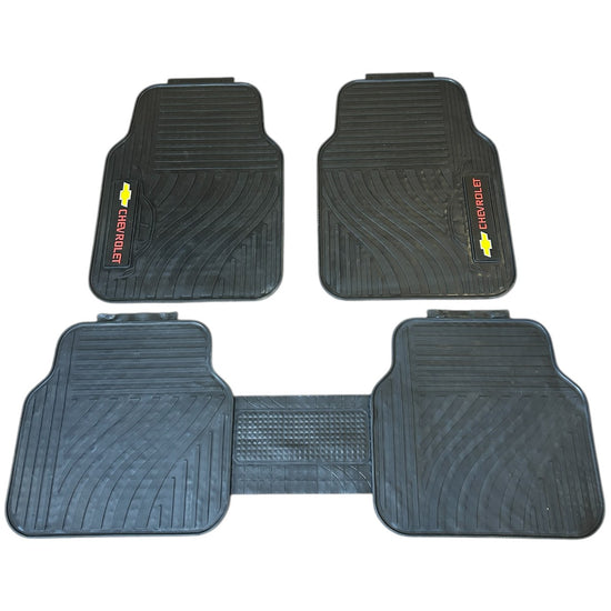 Juego de Alfombras Chevrolet para autos en goma
