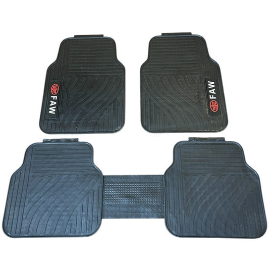 Juego de Alfombras Faw para autos en goma