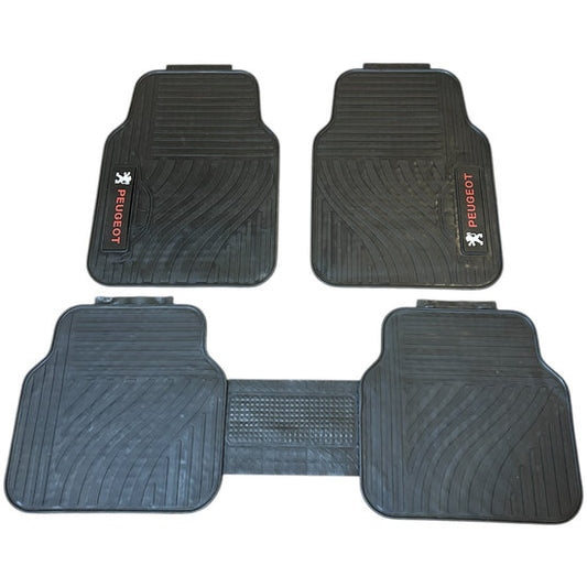 Juego de Alfombras Peugeot para autos en goma
