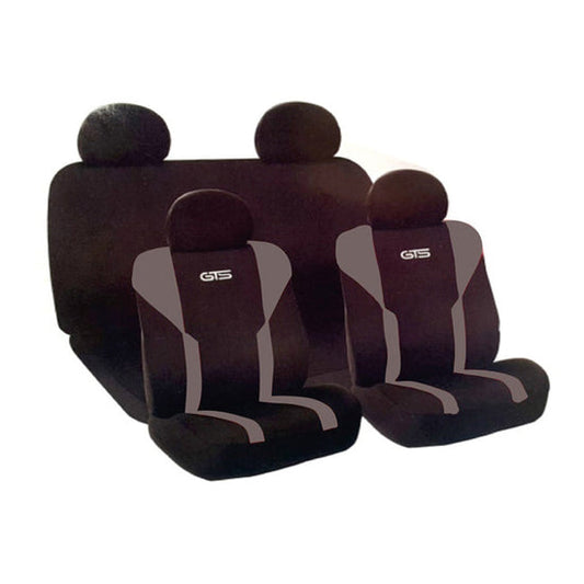 Juego de Cubreasientos para auto en Tela. Gris, Roja, Azul, Negra